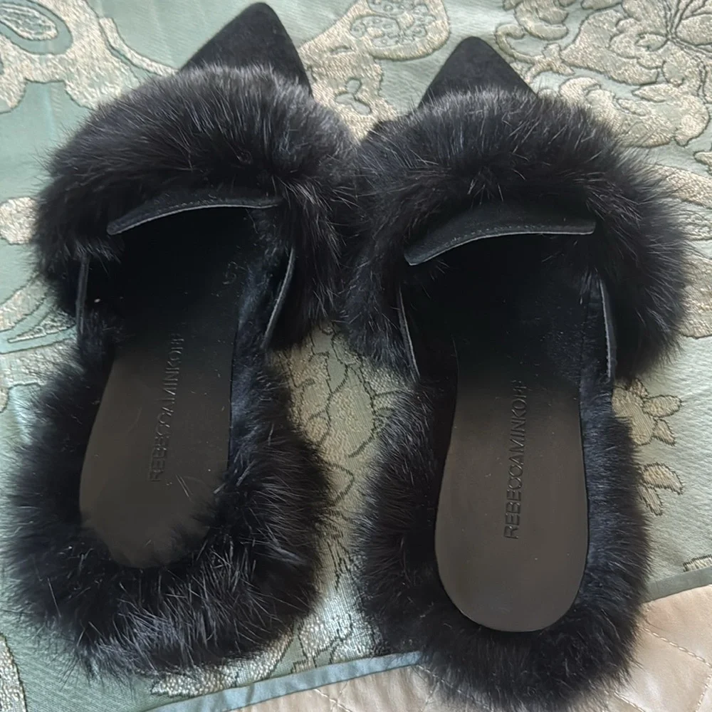 REBECCAMINKOFF REAL RABBIT FUR - Picture 4 of 6